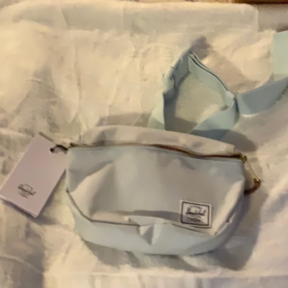 Light Blue Herschel Supply Company Women's Fanny Pack Bag